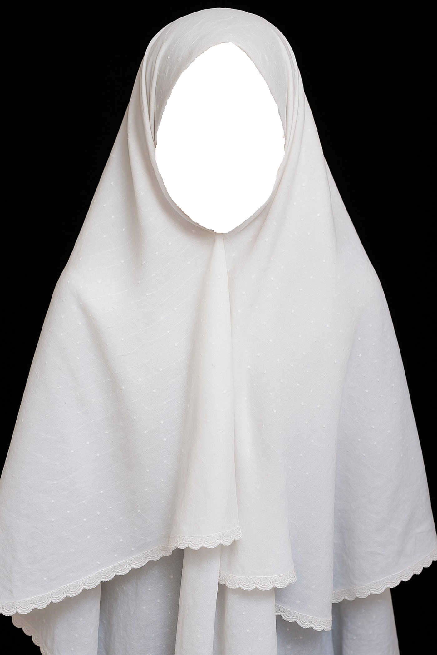 Ladies Ihram – Lawn Chicken Kari Embroidered